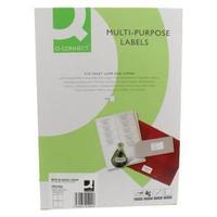 Q-Connect White Multipurpose Label 105 x 148mm 4 Per Sheet Pack of 400