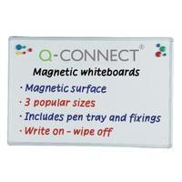 Q-Connect Aluminium Magnetic Whiteboard 1200x900mm 9700032 KF01080