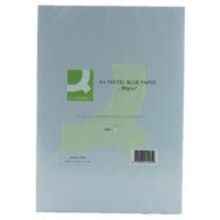 q connect blue coloured a4 copier paper 80gsm ream pack of 500