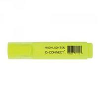 q connect yellow highlighter pen pack of 10 kf01111