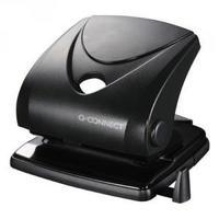 Q-Connect Standard Duty Hole Punch Black 827P