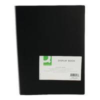 q connect 40 pocket black display book kf01260