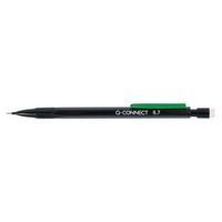 q connect black mechanical pencil pack of 10 kf01345