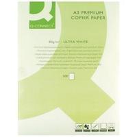 Q-Connect Premium CopierLaser A3 Paper 80gsm White Ream KF01425 Pack
