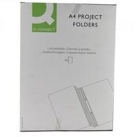 Q-Connect Blue A4 Project Folder Pack of 25 KF01454