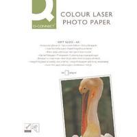 Q-Connect A4 White Soft Gloss Photo Paper 210gsm Pack of 100 KF01935