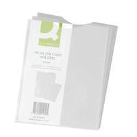 Q-Connect A6 Card Holder KF01949 Pack of 100