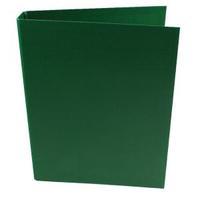 Q-Connect 2 Ring 25mm Polypropylene Green A4 Binder Pack of 10 KF02004