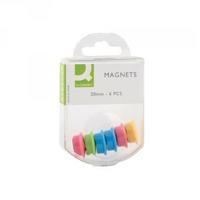 Q-Connect Magnet 24mm Assorted Pack of 60 KF02040Q