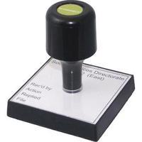 Q-Connect Voucher For Rubber Stamp 75x35mm KF02102