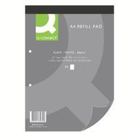 Q-Connect Plain A4 Refill Pad 80 leaf Pack of 10 KF02232