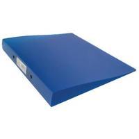 Q-Connect 2 Ring Frosted Blue A4 Binder KF02483