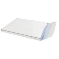 Q-Connect Gusset C4 Window Envelopes 120gsm Peel and Seal White Pack