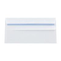 q connect dl envelopes 100gsm plain peel and seal white pack of 500