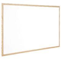 Q-Connect Wooden Frame Whiteboard 400x300mm KF03569