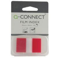 Q-Connect Red 1 Inch Page Marker Pack of 50 KF03633