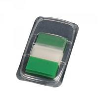 Q-Connect Green 1 Inch Page Marker Pack of 50 KF03635