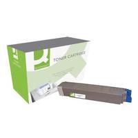 Q-Connect Oki Remanufactured Cyan Toner Cartridge 44059211