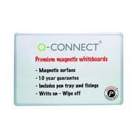 q connect magnetic drywipe board 1200x900mm kf04146