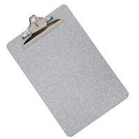 Q-Connect Grey FoolscapA4 Steel Clipboard KF05595