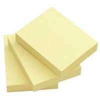 Q-Connect Repositionable 51 x 76mm Yellow Quick Notes Pack of 12