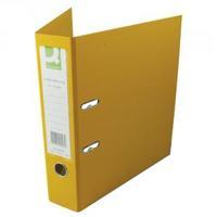 Q-Connect Yellow A4 Polypropylene Lever Arch File Pack of 10 KF20023