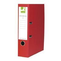 Q-Connect Red A4 Paperbacked Lever Arch File Pack of 10 KF20041