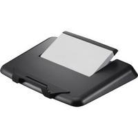 Q-Connect Black Plastic Laptop Stand KF20078