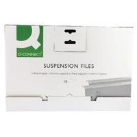 Q-Connect Foolscap Tabbed Suspension Files Pack of 10 KF21018