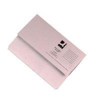 q connect foolscap buff document wallet pack of 50 kf23010