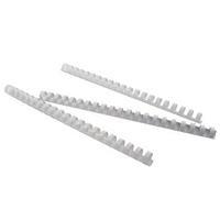 Q-Connect White 16mm Binding Combs Pack of 50 KF24025