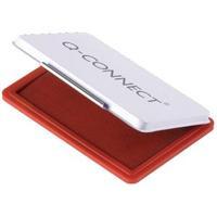 q connect medium stamp pad red kf25212