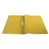 Q-Connect FoolscapA4 35mm Capacity Yellow Transfer File Pack of 25