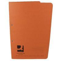 Q-Connect FoolscapA4 35mm Capacity Orange Transfer File Pack of 25