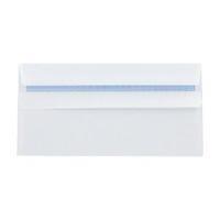 Q-Connect DL Wallet Envelopes 100gsm Self Seal White 7137 Pack of 1000