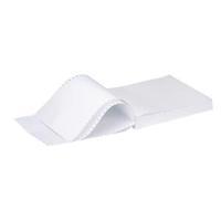 Q-Connect 11x14.5 Inches 1-Part 70gsm Plain Listing Paper Pack of 2000