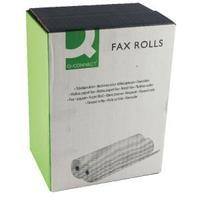 Q-Connect White 210mmx24mx12mm Fax Roll Pack of 6 KF50105