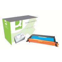 q connect samsung c406s remanufactured cyan toner cartridge