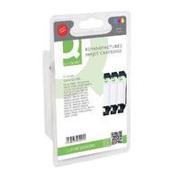 Q-Connect Canon CLI-526 Ink Cartridge Multipack CMY Pack of 3