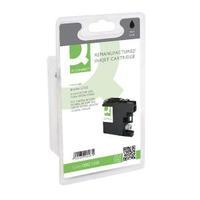 q connect brother remanufactured black inkjet cartridge lc123bk