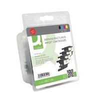 Q-Connect Brother LC1240 Ink Cartridge Rainbow Pack KCMY Pack of 4
