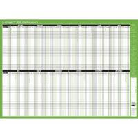 q connect staff planner mounted 855x610mm 2018 kfspm18