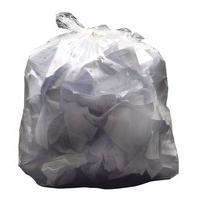 Q Connect Square Bin Liner - White (Pack of 1000)