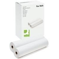 Q-Connect KF10706 Fax Roll 210mm x100m x25mm