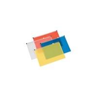 Q Connect A5 Document Wallet with Zip - Assorted