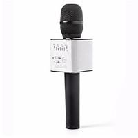 Q9 Magic Bluetooth Karaoke Microphone Wireless Professional Player speaker With Carring Case For Iphone Android 3.5mm Black Pink Gold