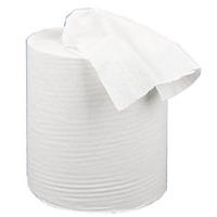 QCONNECT CFEED ROLL 2PLY 150M WHT PK6