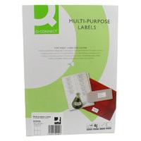 QCONNECT A4 LABELS 105X148 WHT PK100