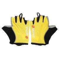 QEPAE Biking Gloves Gel Pad Fingerless Half Finger Gloves for Safe Night Riding Cycling Hiking