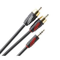 QED Profile 3.5mm Jack To Phono Cable 5m